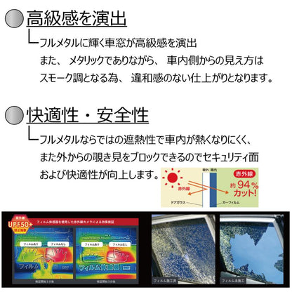 (カーフィルム)(ロール) IKCS Sylphide FM003(透過率3%) フルメタルフィルム 1070mm x 25m １本