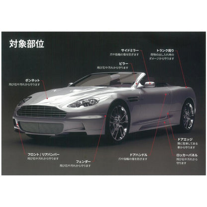 (お取り寄せ)【ロール販売】3M プロテクションフィルム スコッチガード PPF グロス調 透明 610mmx30.5m 傷防止フィルム